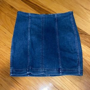 Free People Denim Skirt
